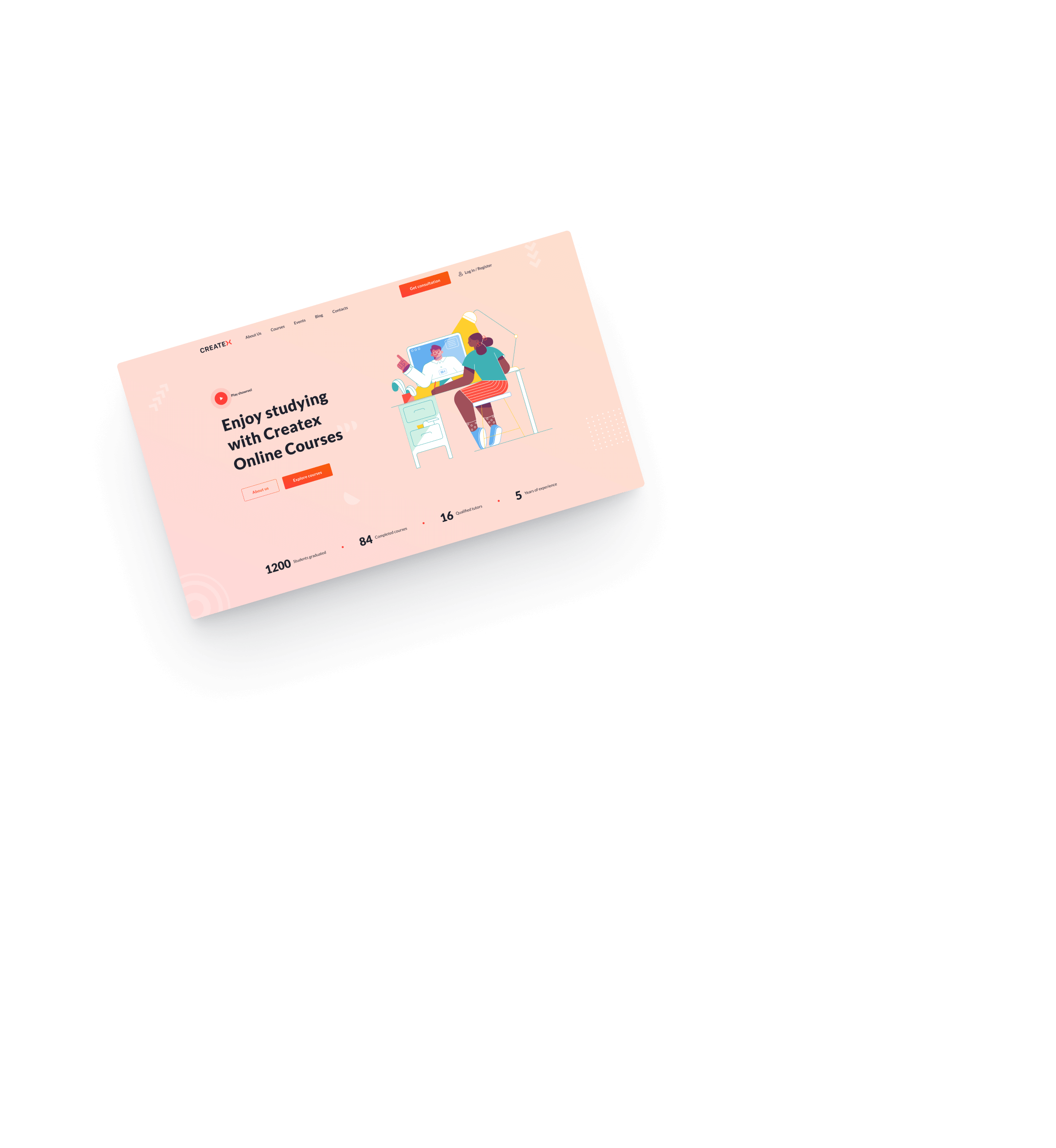 Parallax element