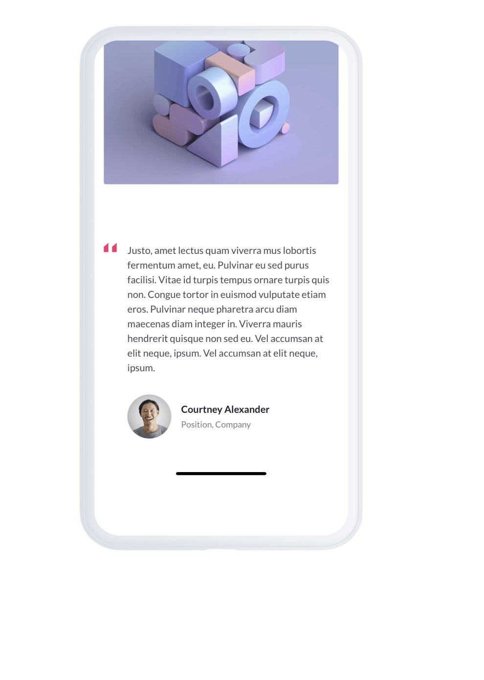 Mobile screen
